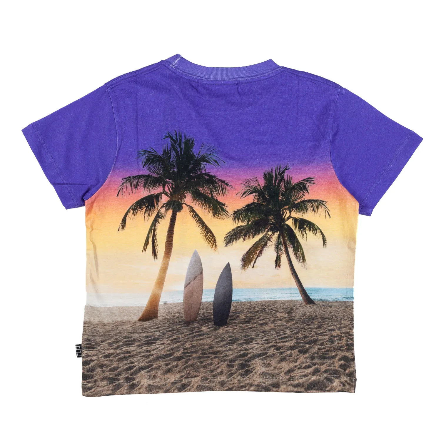 T-Shirt Unisex Evening Beach Viola