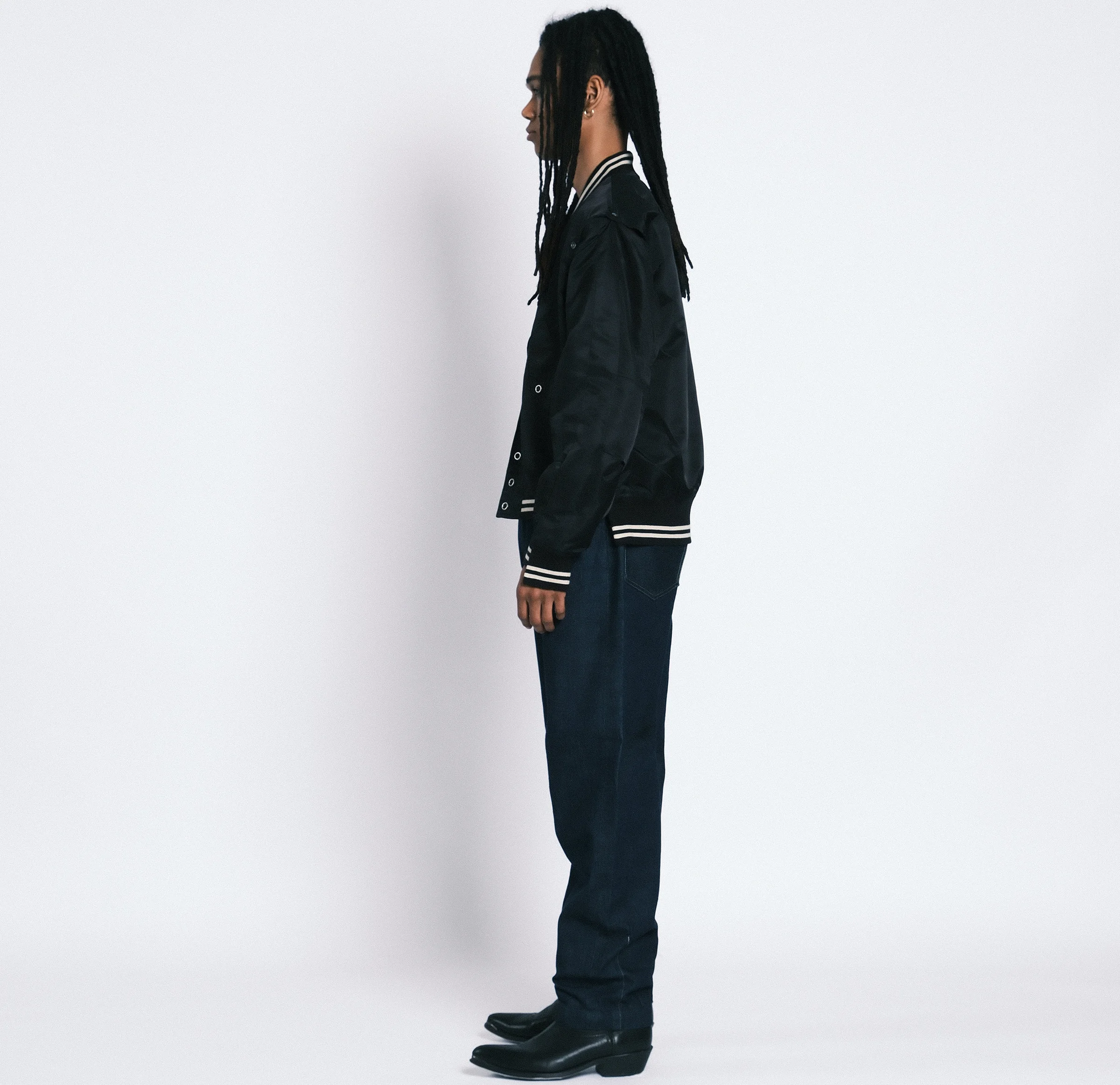 TANAKA Reversibile Varsity Bomber Jacket