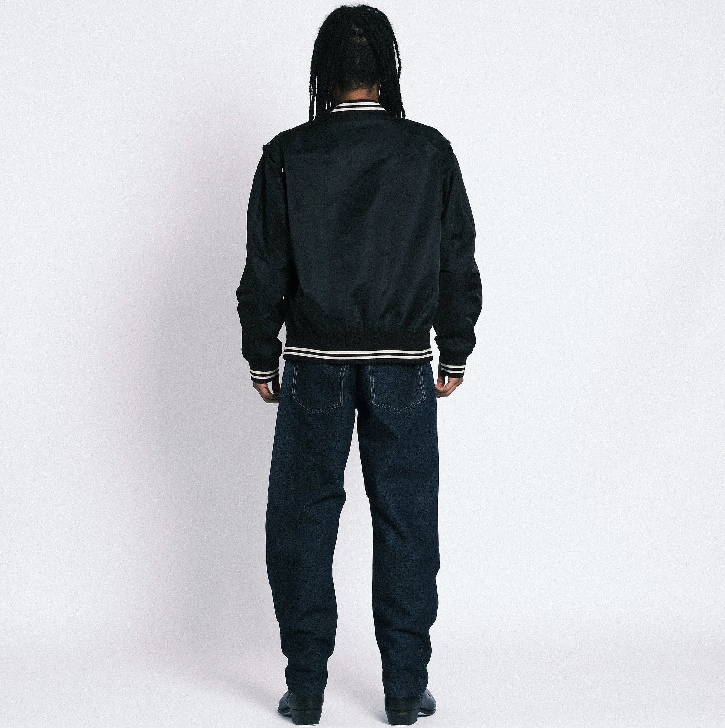 TANAKA Reversibile Varsity Bomber Jacket