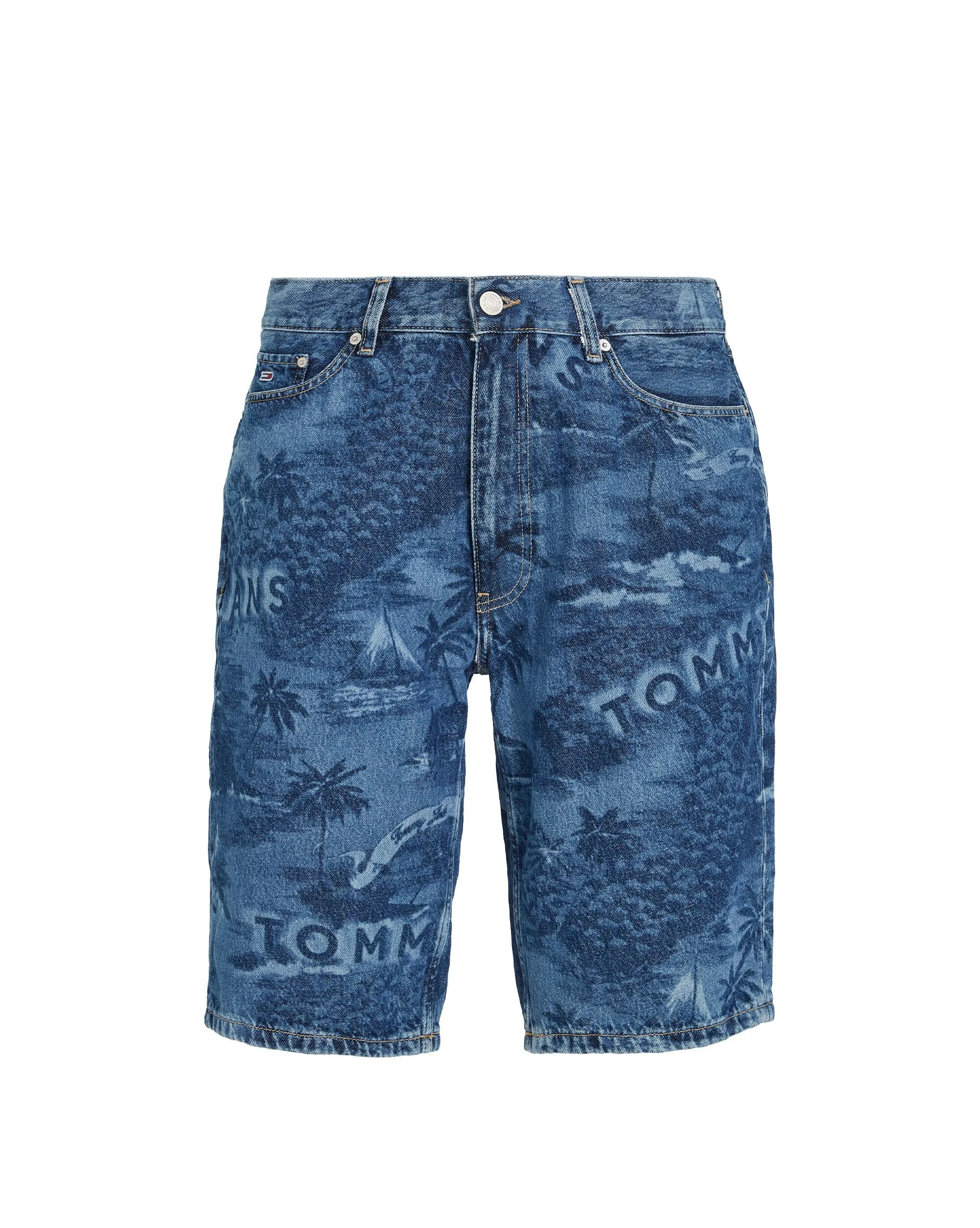 Tommy Hilfiger Pantaloncini Aiden Baggy Blu Uomo