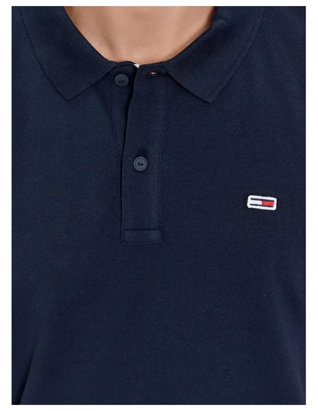 TOMMY JEANS POLO UOMO SLIM PLACKET POL