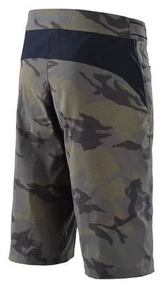 Troy Lee disegna i pantaloncini Flowline SPRAY Camo ARMY