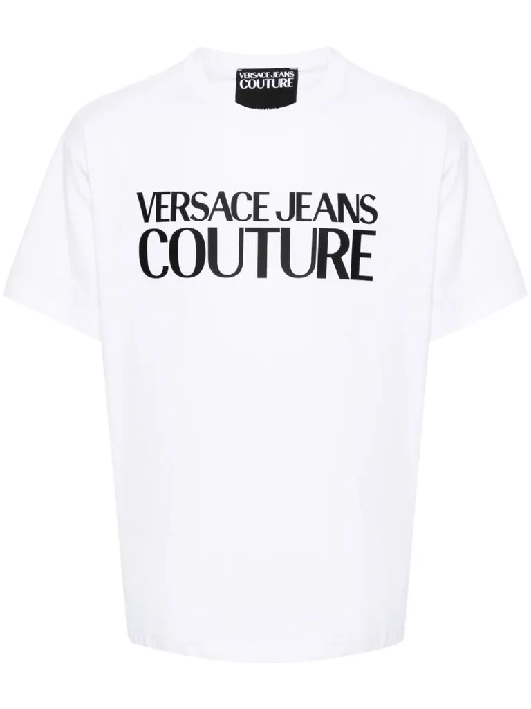 versace jeans couture T-shirt con logo