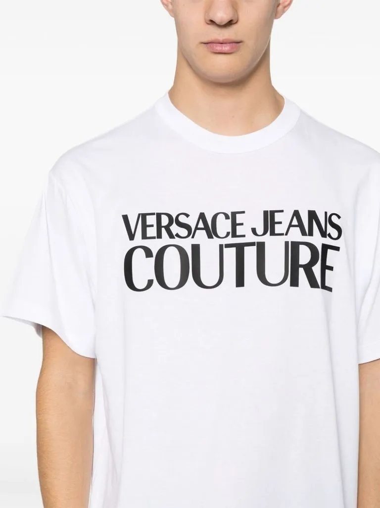 versace jeans couture T-shirt con logo