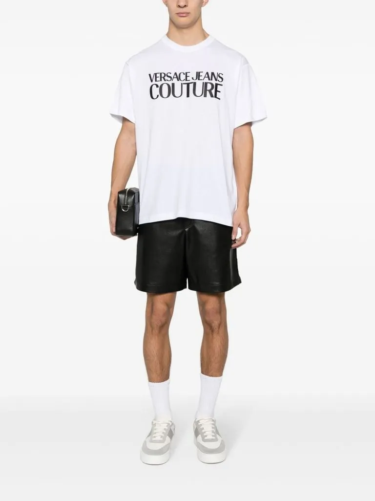 versace jeans couture T-shirt con logo